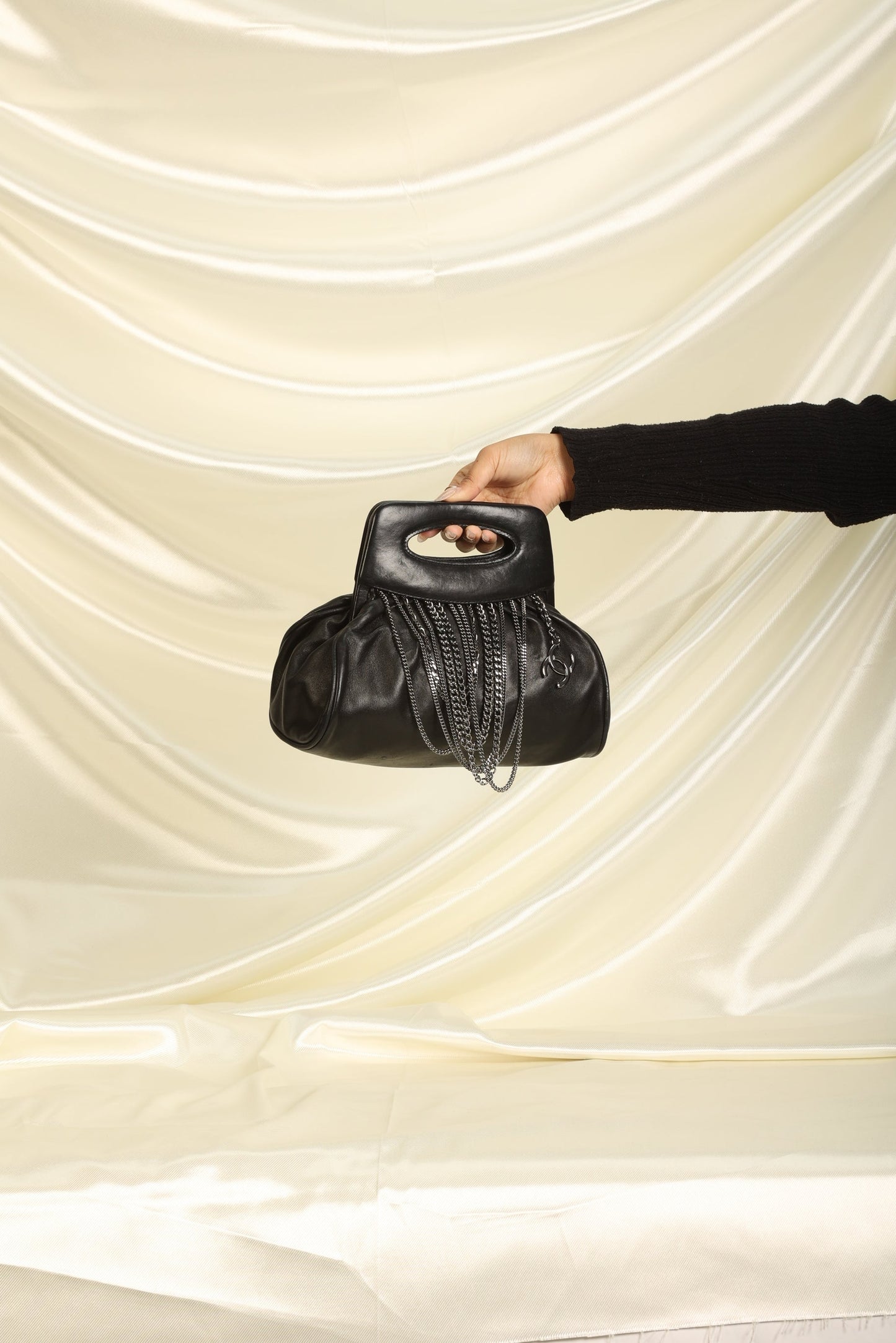Extremely Rare Chanel Chain Handle Bag