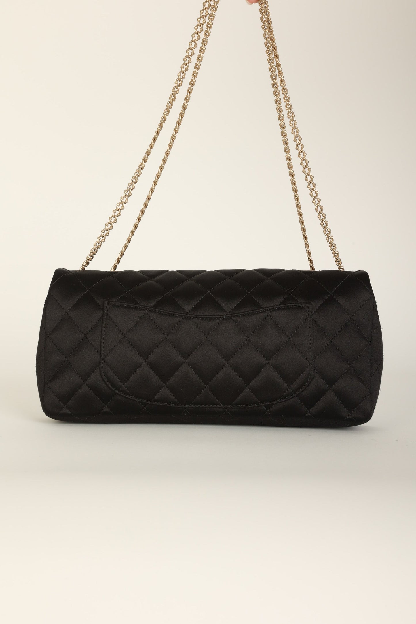 Extremely Rare Chanel 2008 Satin Gemstone East West