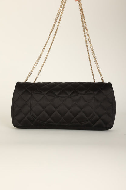 Extremely Rare Chanel 2008 Satin Gemstone East West