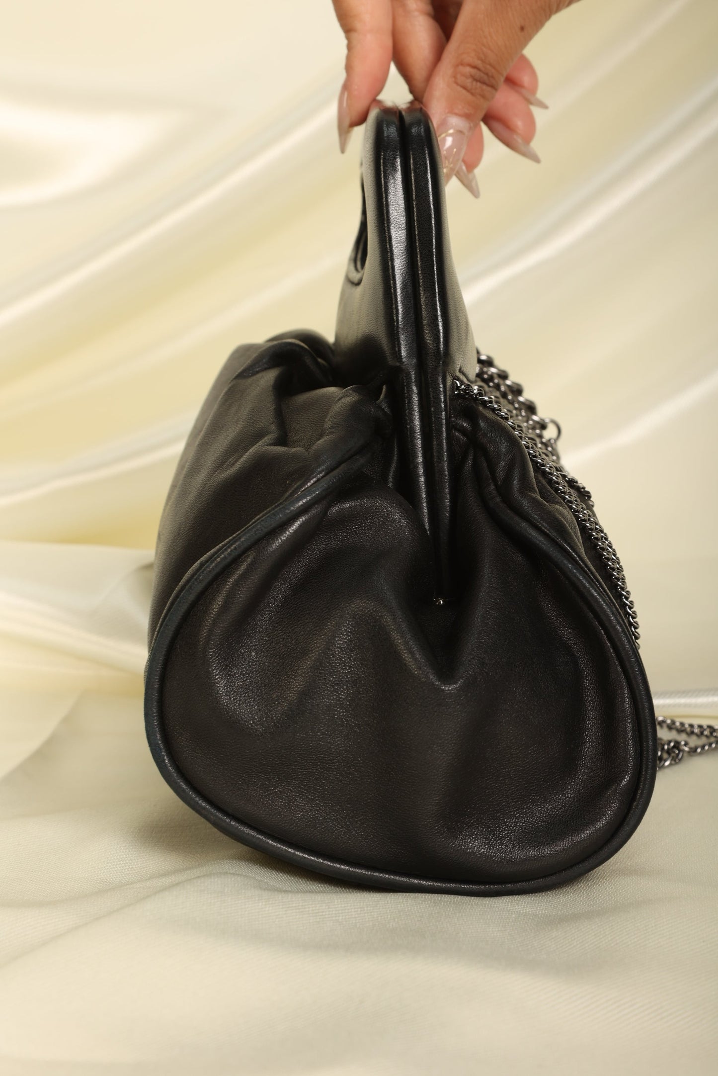Extremely Rare Chanel Chain Handle Bag