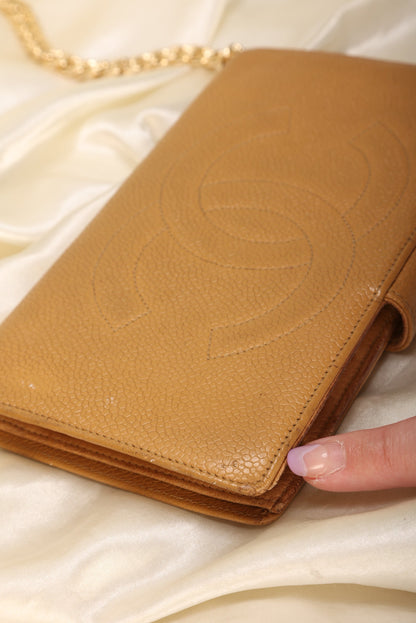 Chanel Caviar Timeless Wallet on Chain