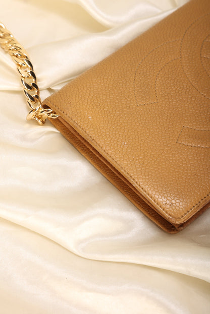 Chanel Caviar Timeless Wallet on Chain