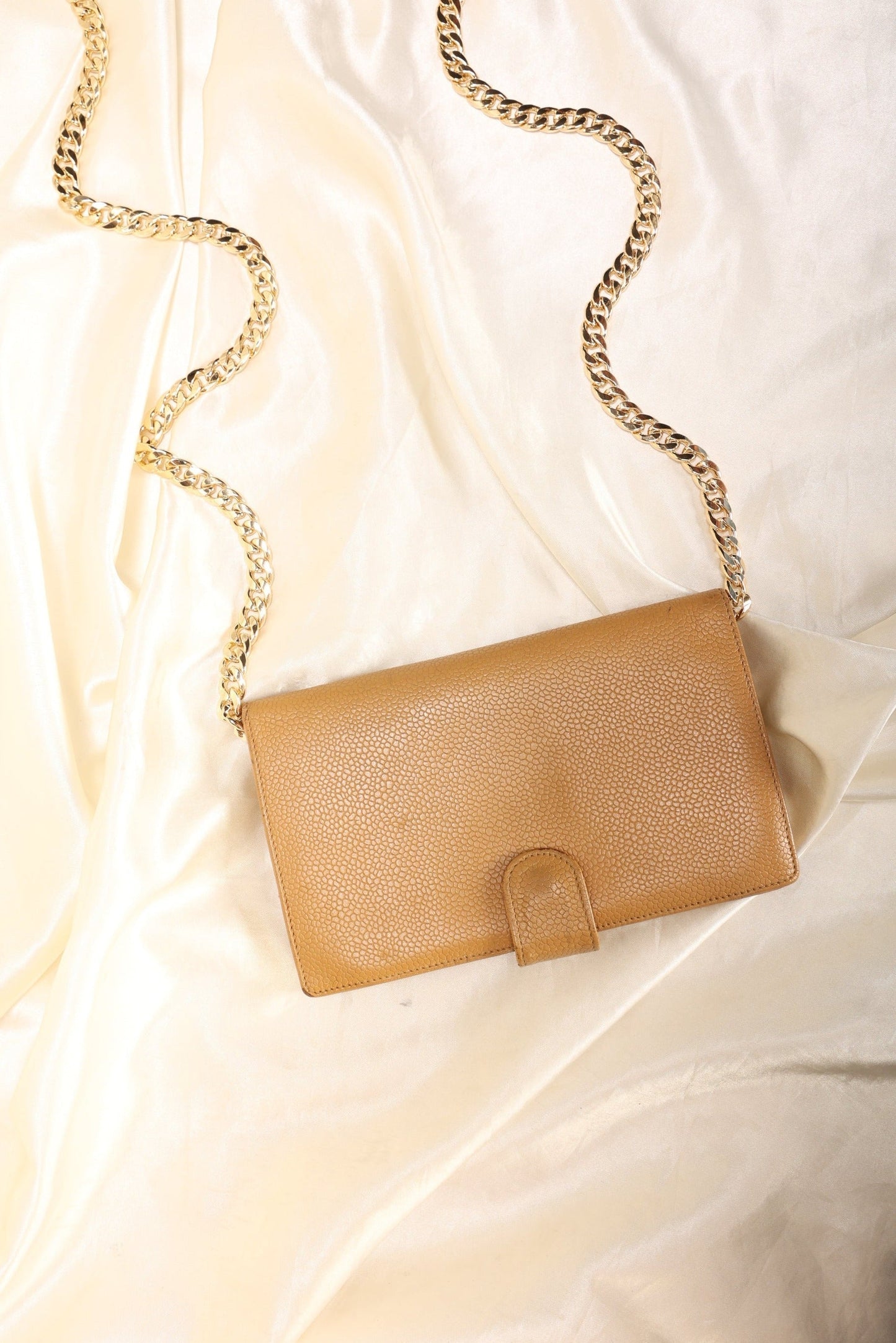 Chanel Caviar Timeless Wallet on Chain