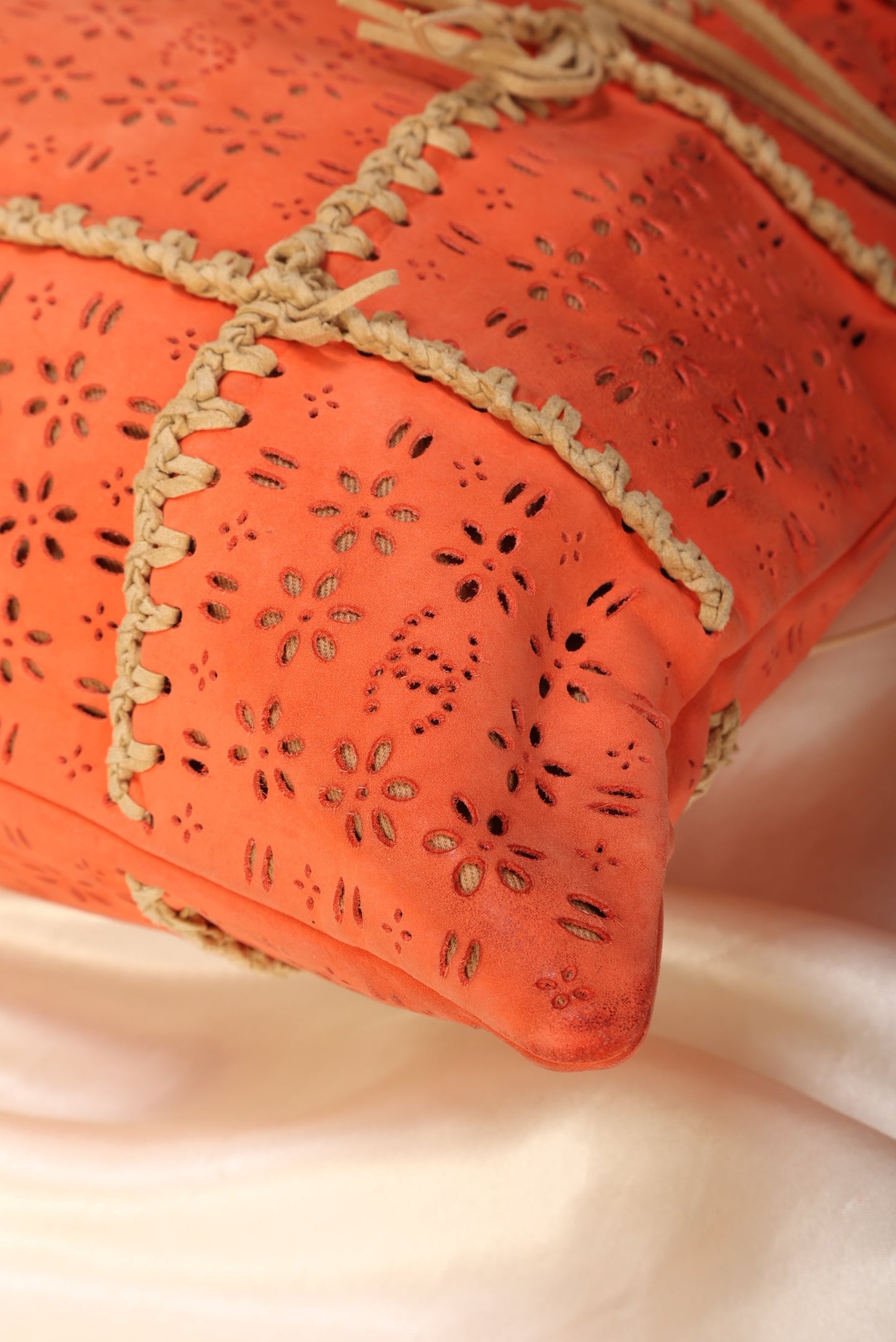 Extremely Rare Chanel Suede Fringe Tote