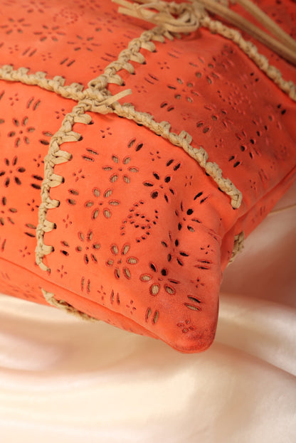 Extremely Rare Chanel Suede Fringe Tote
