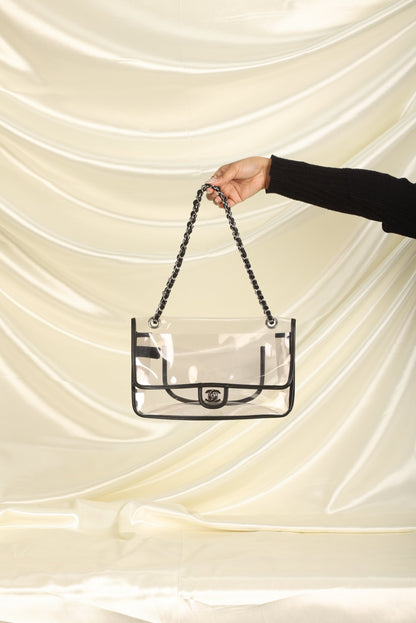 Chanel Transparent Flap Bag