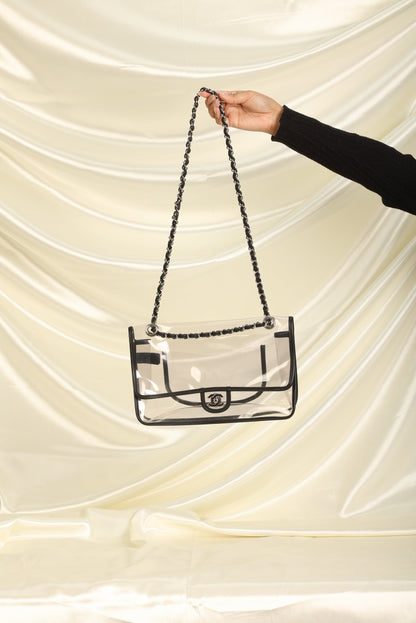 Chanel Transparent Flap Bag