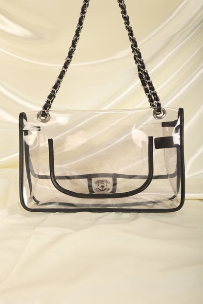 Chanel Transparent Flap Bag