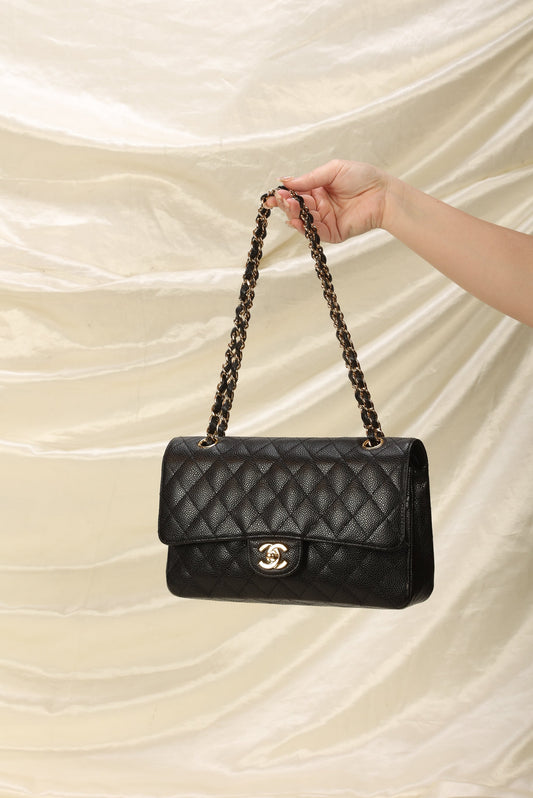 Chanel Caviar Medium Double Flap