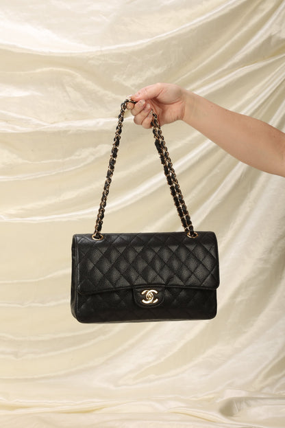 Chanel Caviar Medium Double Flap
