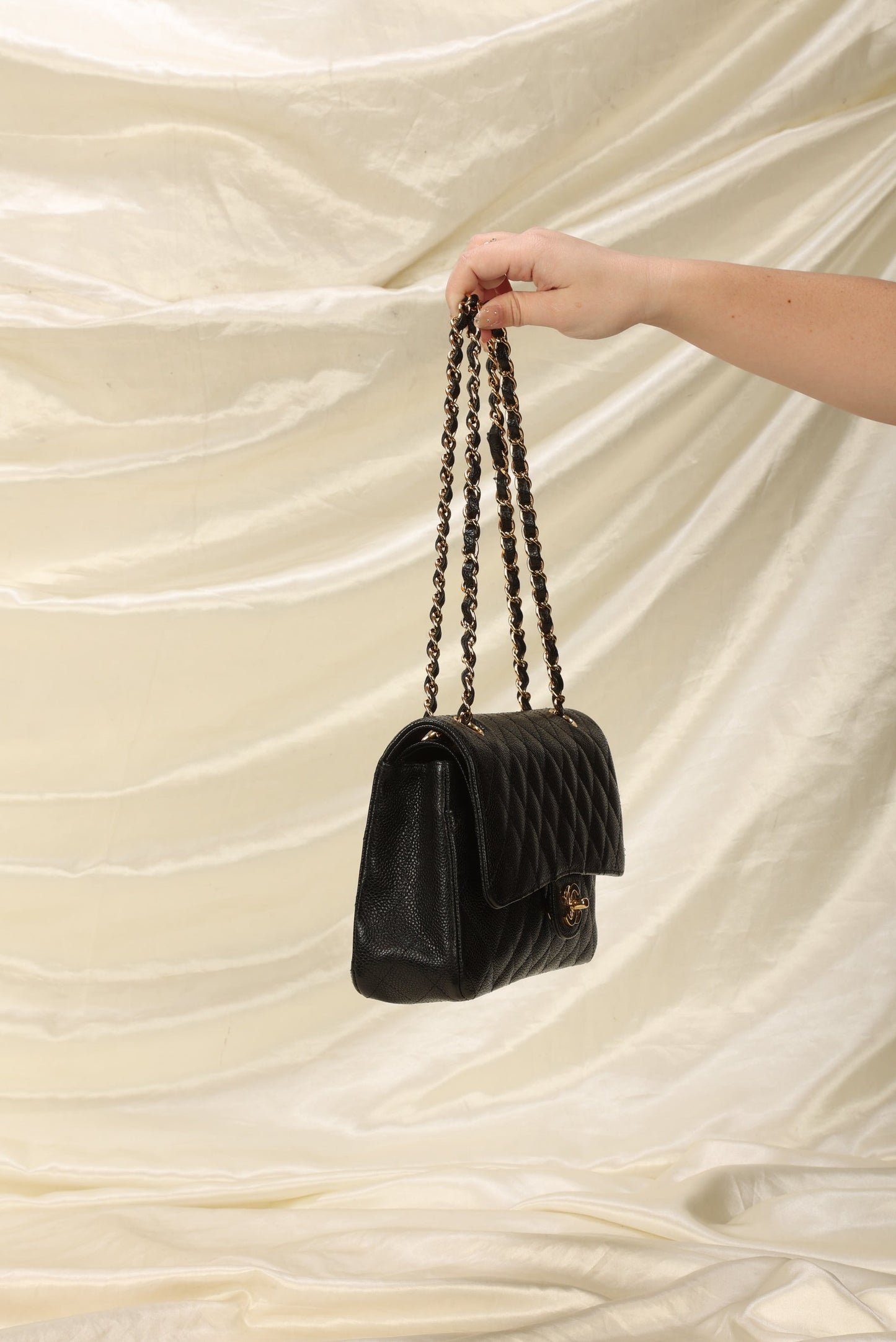 Chanel Caviar Medium Double Flap