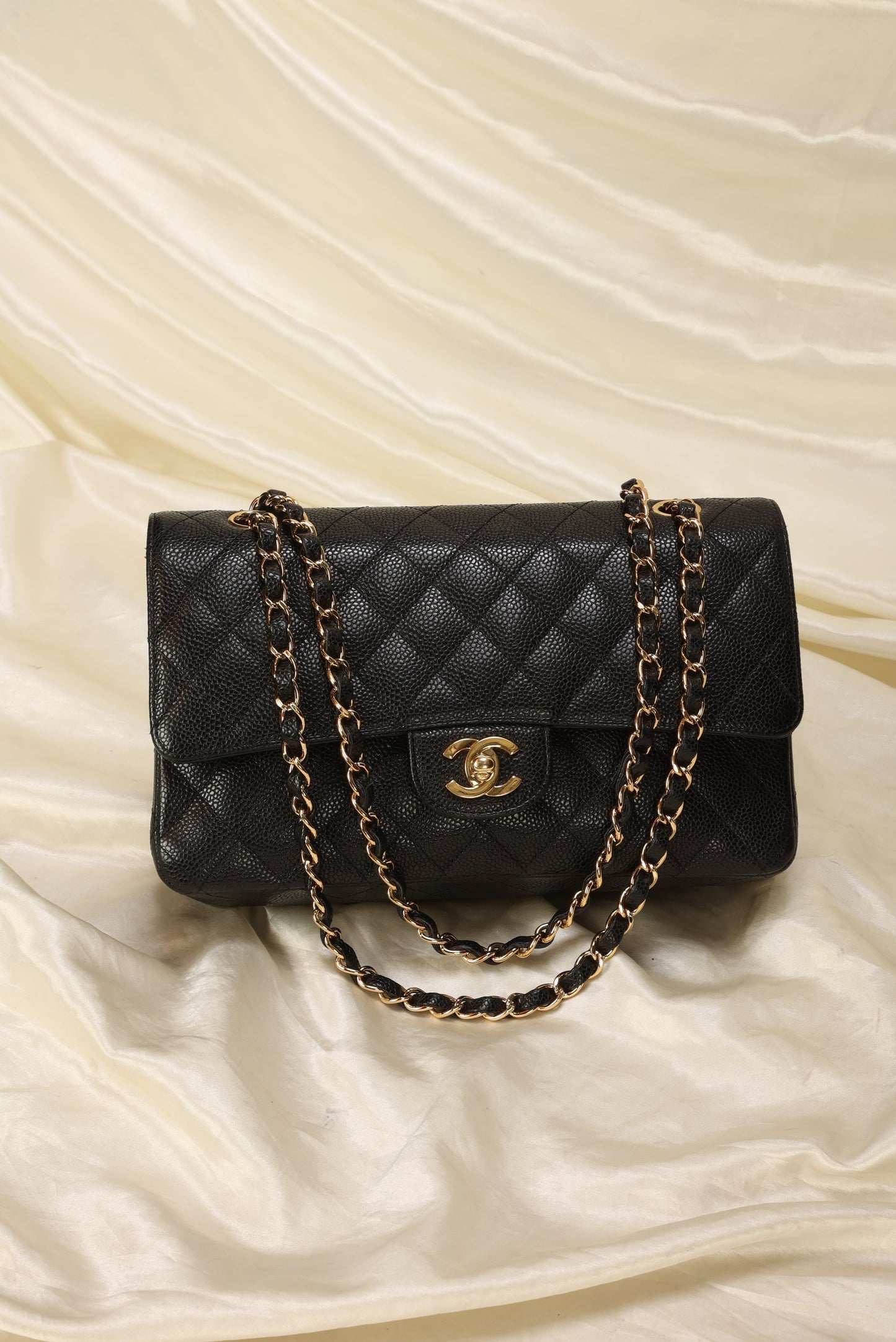 Chanel Caviar Medium Double Flap