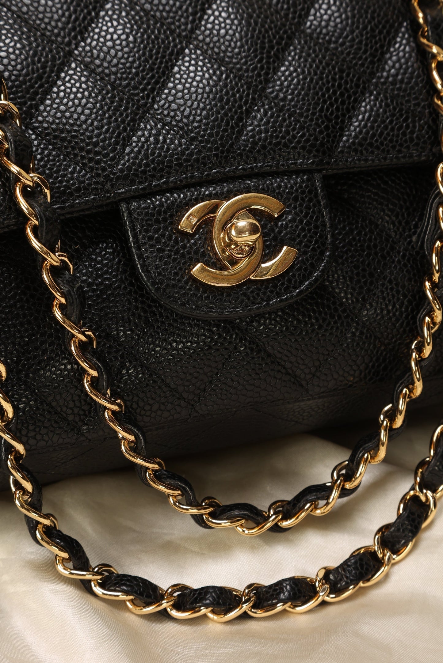 Chanel Caviar Medium Double Flap