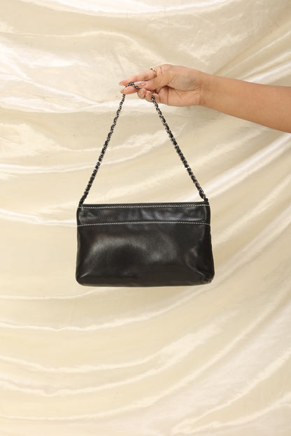 Chanel Logo Pochette