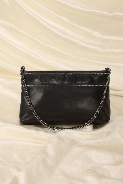 Chanel Logo Pochette