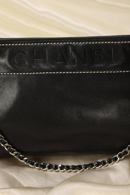 Chanel Logo Pochette