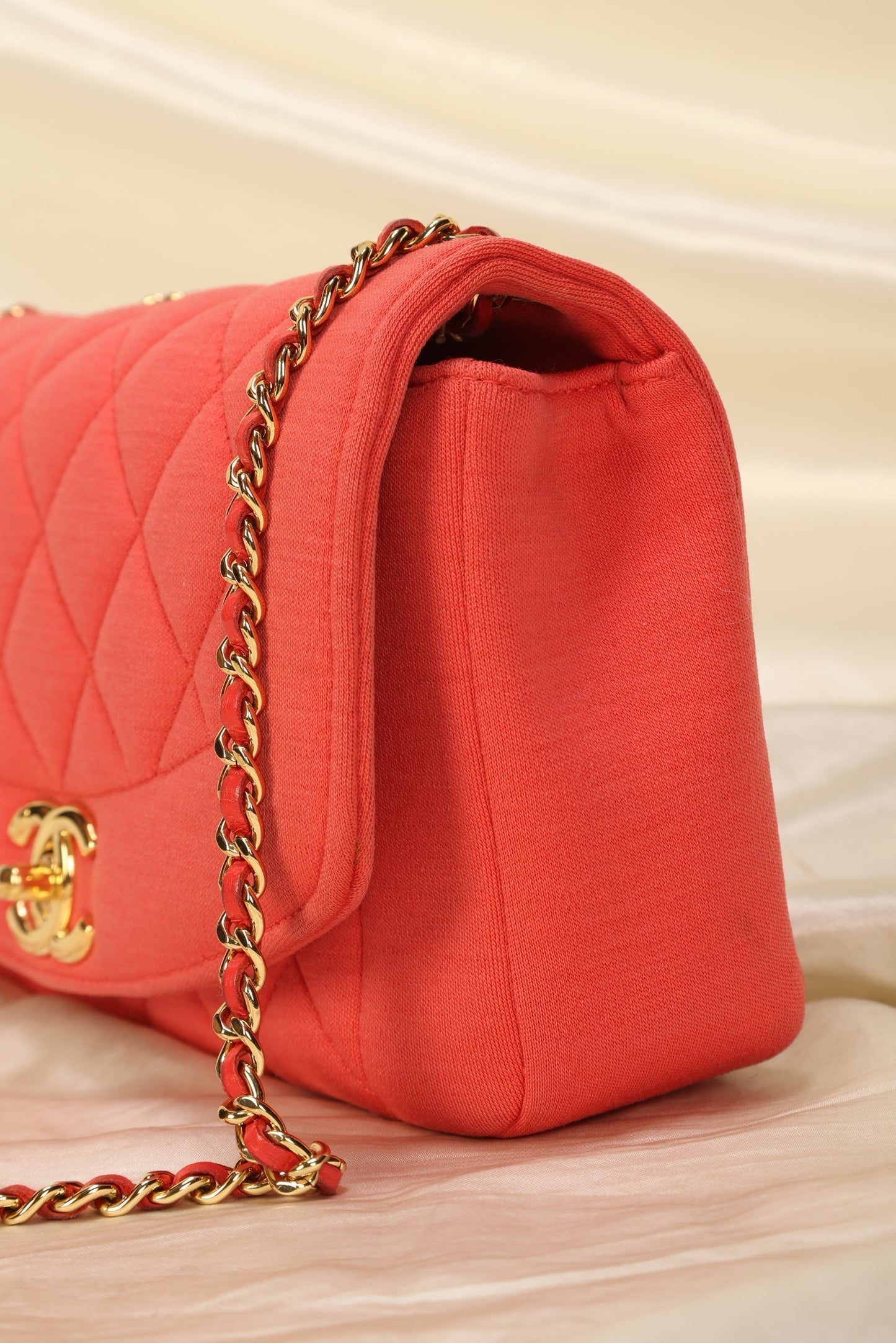 Extremely Rare Chanel Jersey Diana