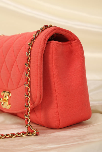 Extremely Rare Chanel Jersey Diana
