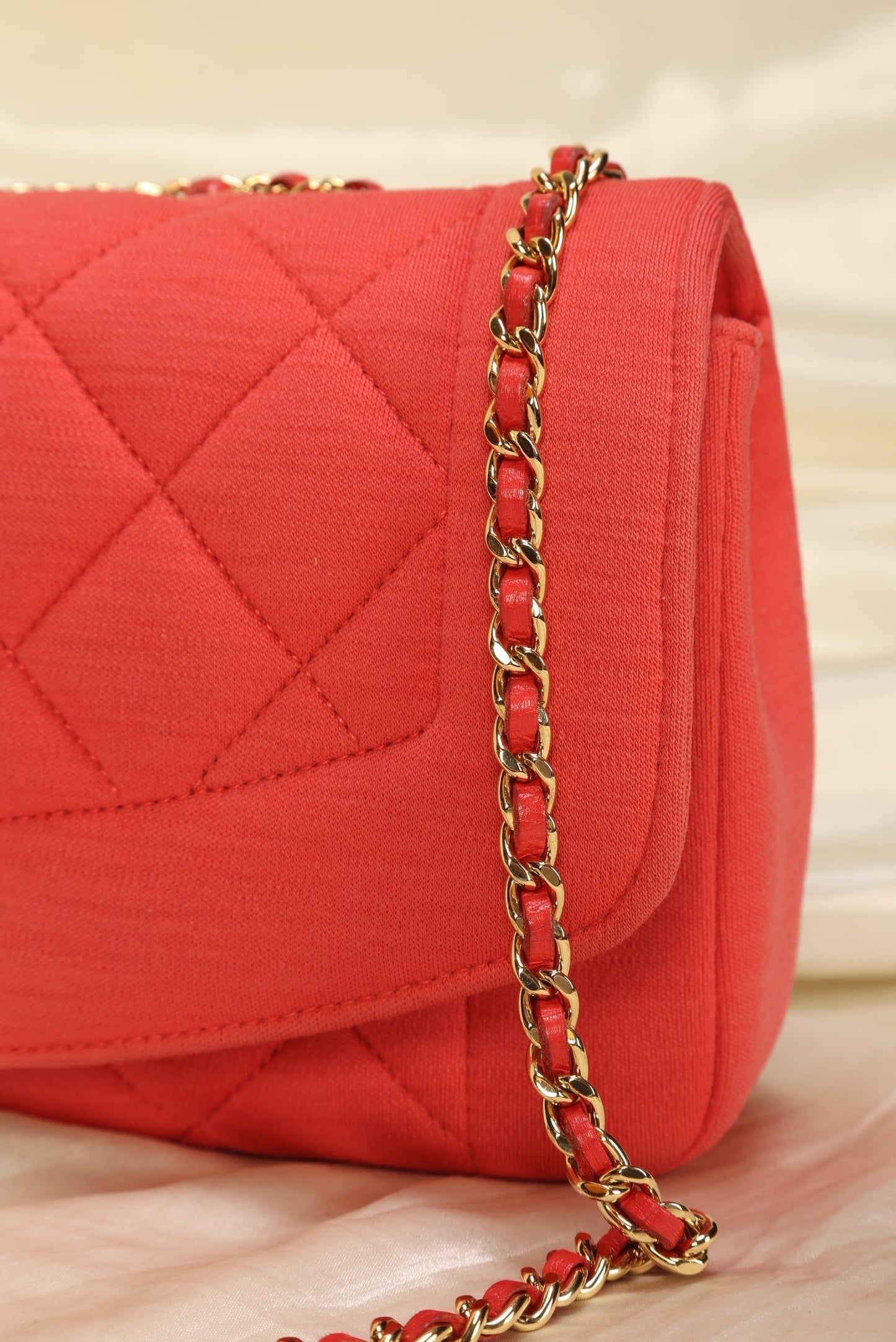 Extremely Rare Chanel Jersey Diana