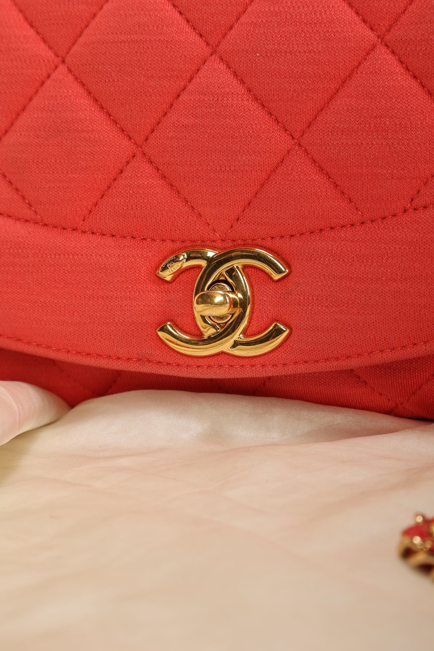Extremely Rare Chanel Jersey Diana