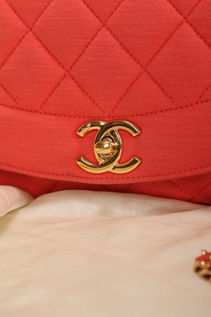 Extremely Rare Chanel Jersey Diana