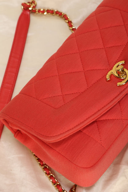 Extremely Rare Chanel Jersey Diana