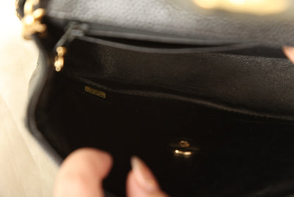 Extremely Rare Chanel 2006 Caviar Mini Square Flap