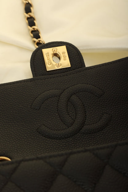 Extremely Rare Chanel 2006 Caviar Mini Square Flap