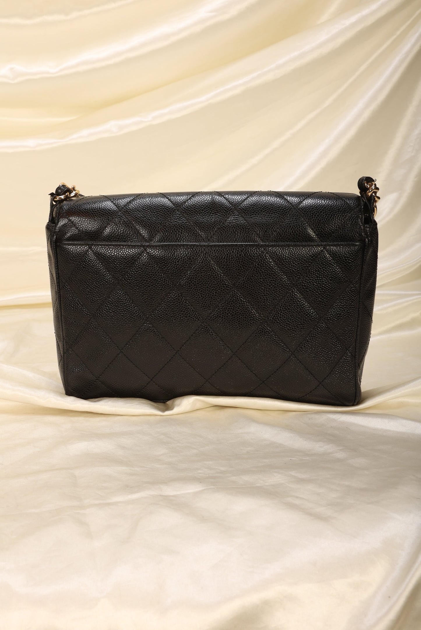 Chanel Caviar Turnlock Flap Bag