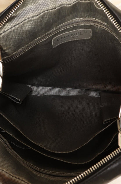 Chanel Vertical Lambskin Chain Tote