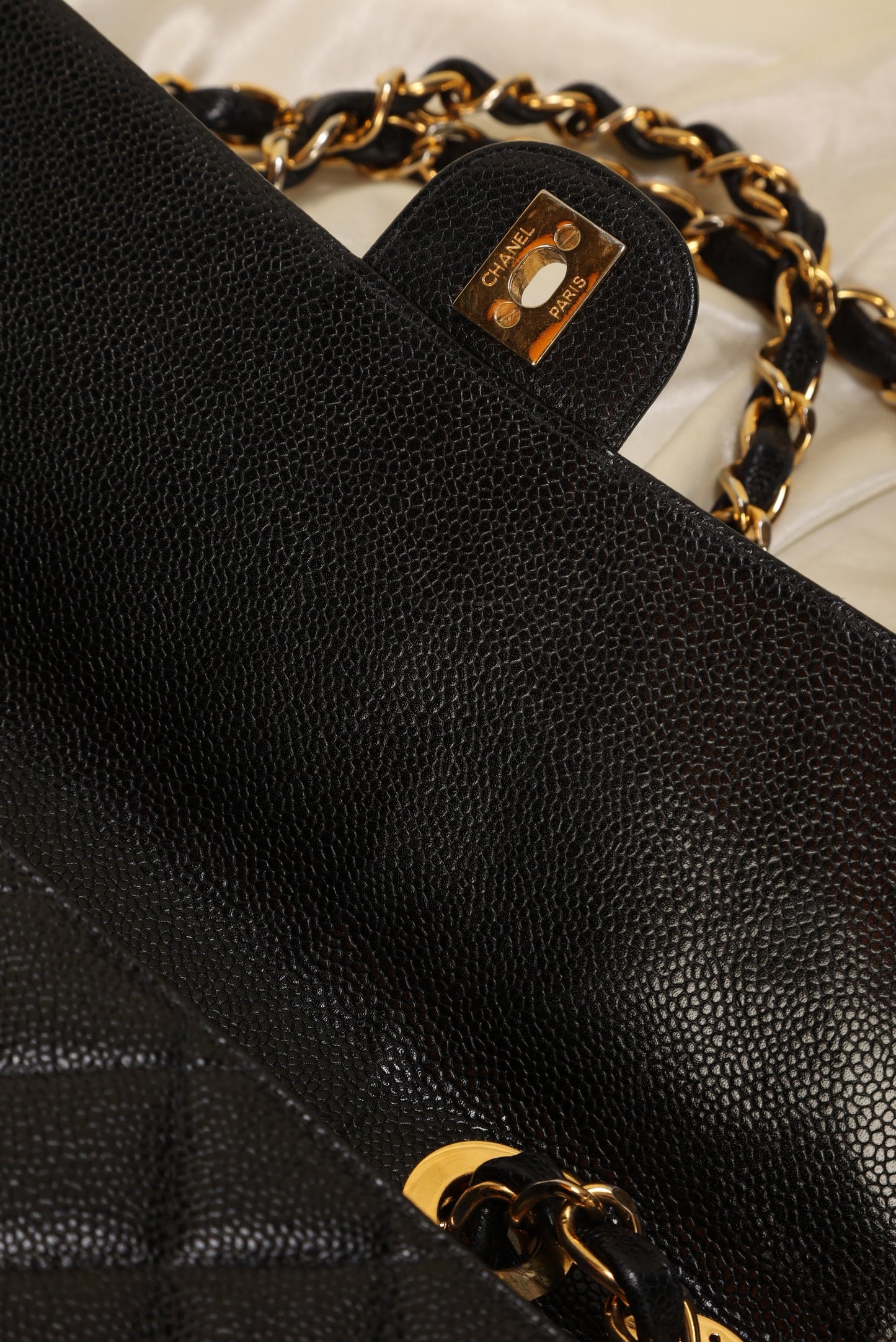 Chanel Caviar Jumbo Single Flap