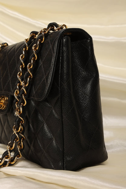 Chanel Caviar Jumbo Single Flap
