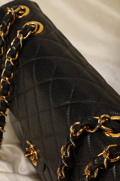 Chanel Caviar Jumbo Single Flap