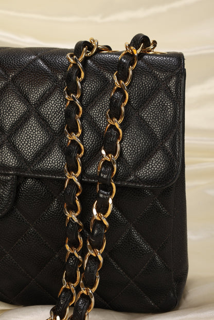 Chanel Caviar Jumbo Single Flap