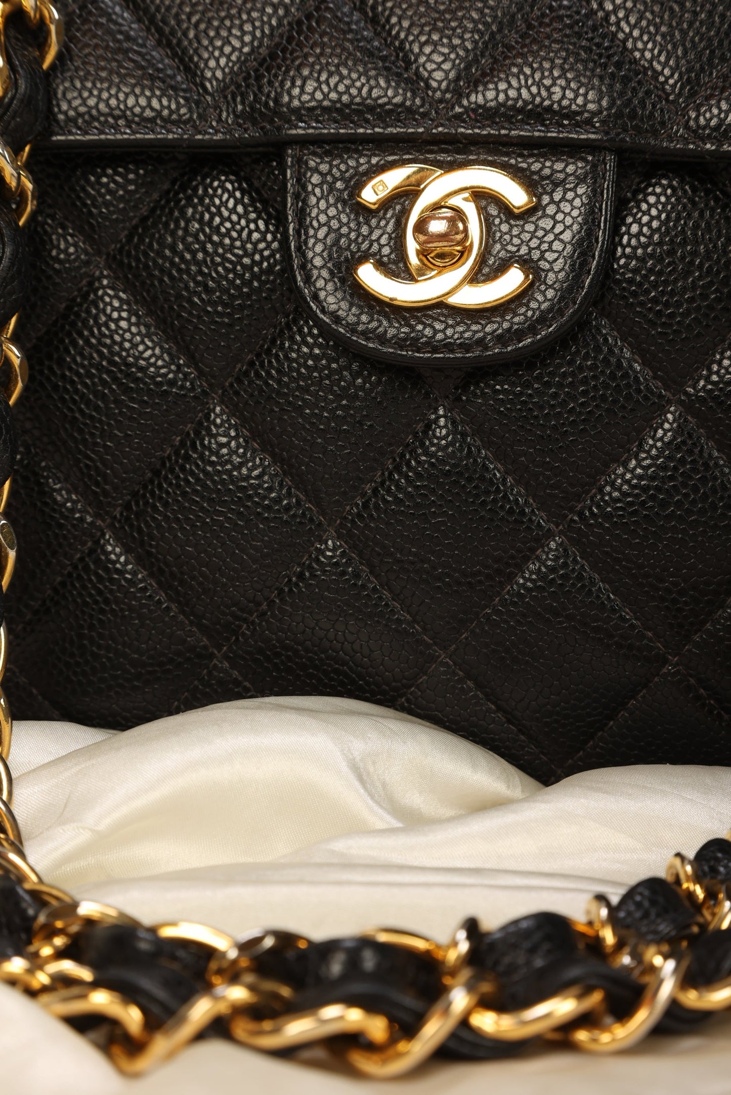 Chanel Caviar Jumbo Single Flap