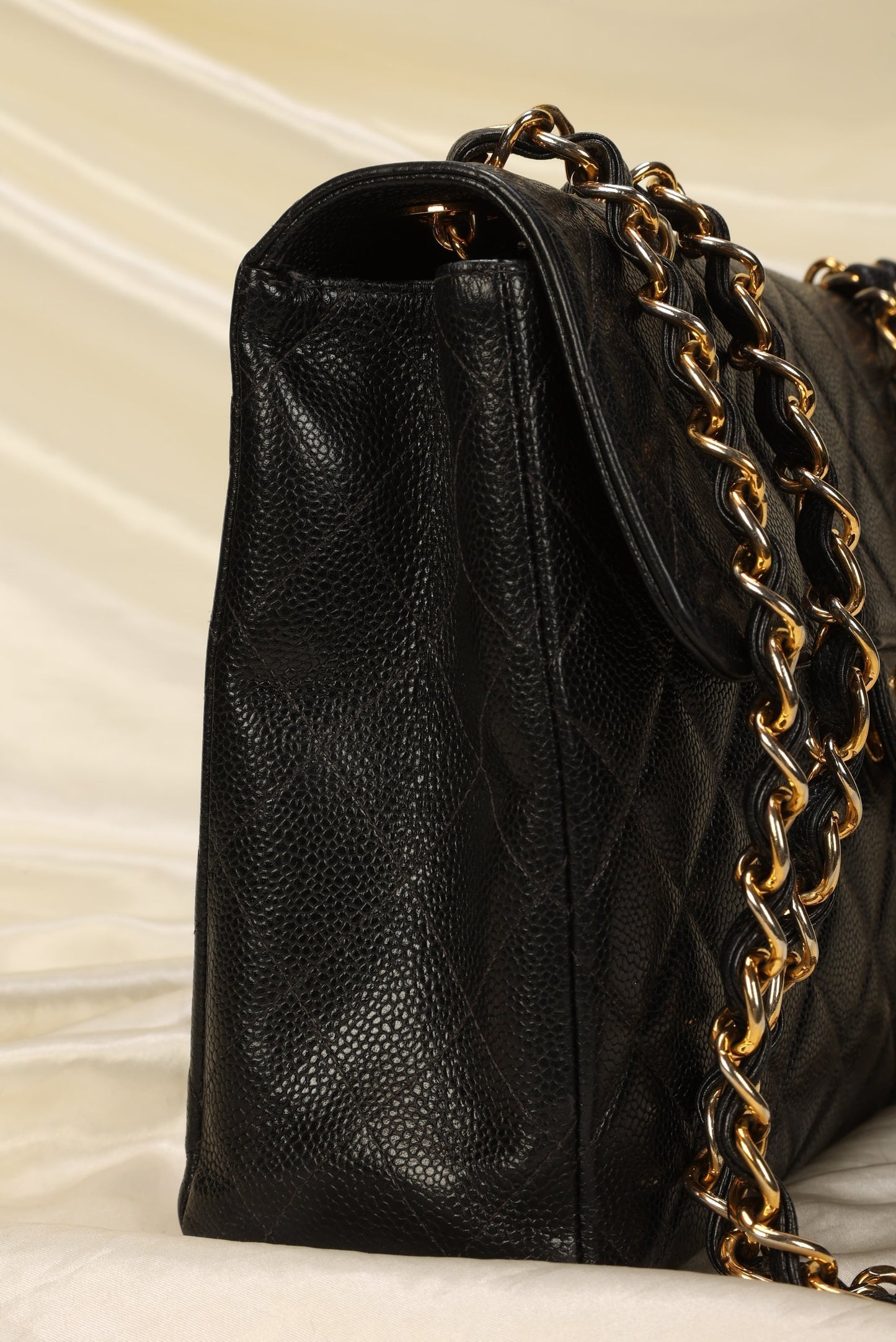Chanel Caviar Jumbo Single Flap