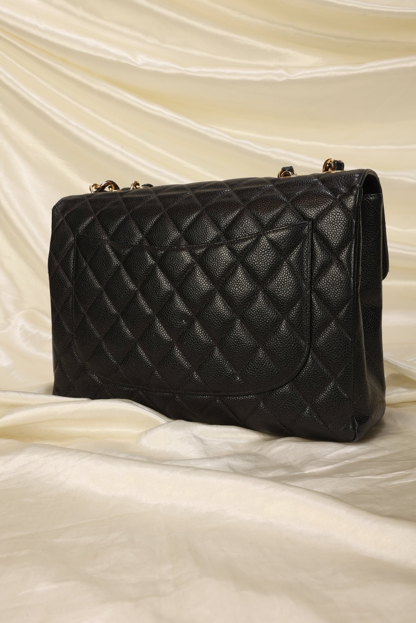 Chanel Caviar Jumbo Single Flap