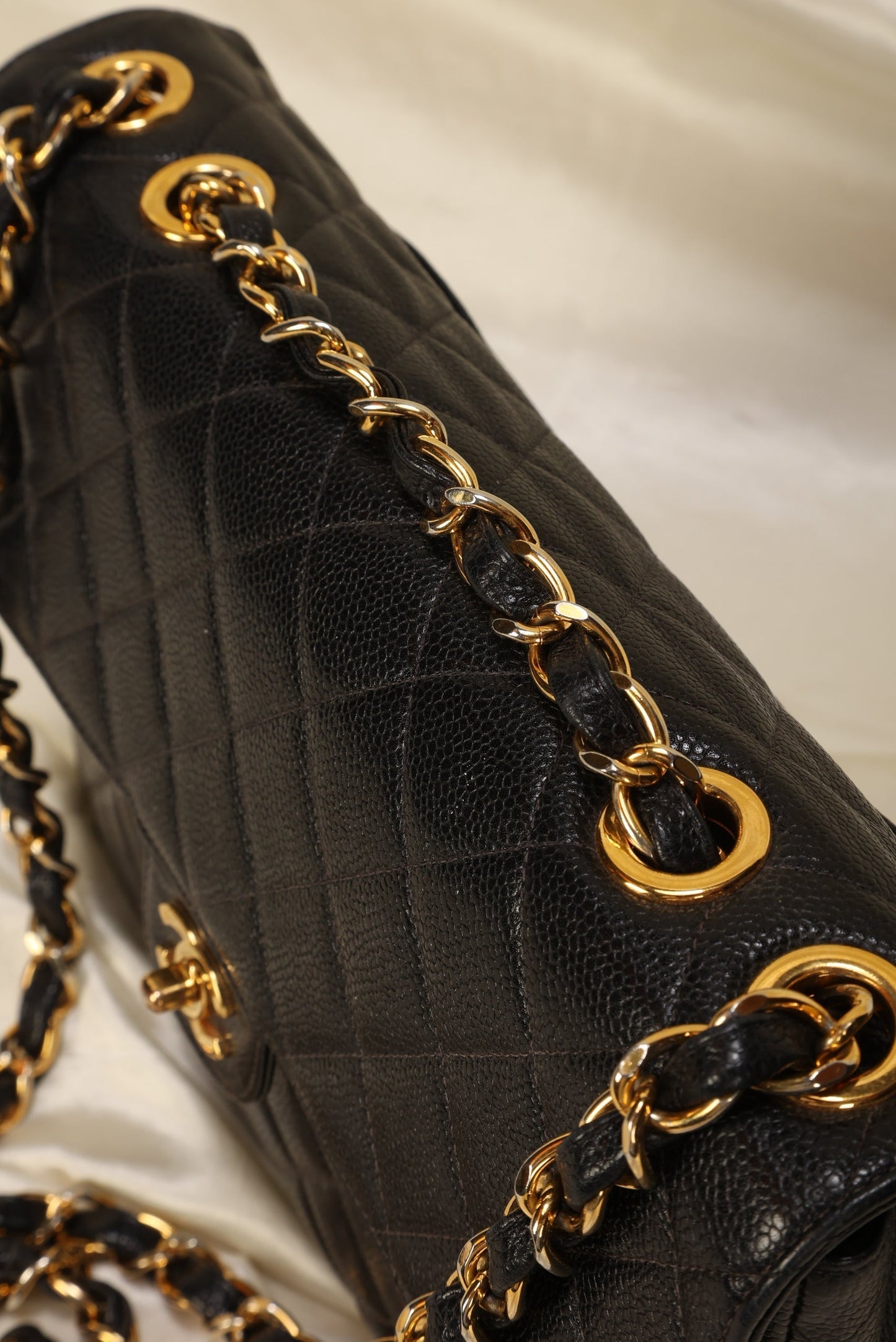 Chanel Caviar Jumbo Single Flap