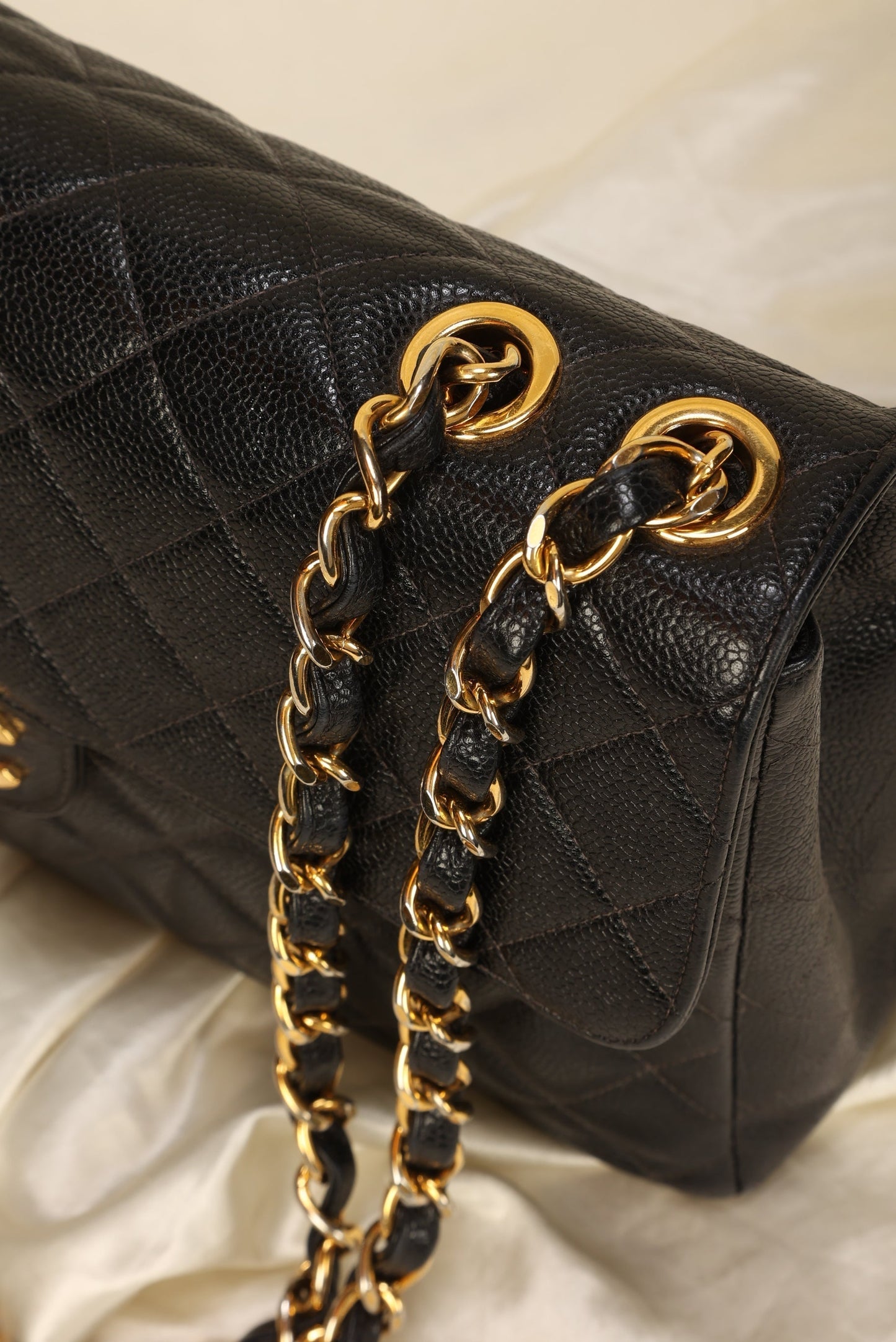 Chanel Caviar Jumbo Single Flap