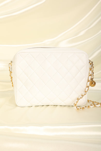 Chanel Caviar Diana Camera Bag