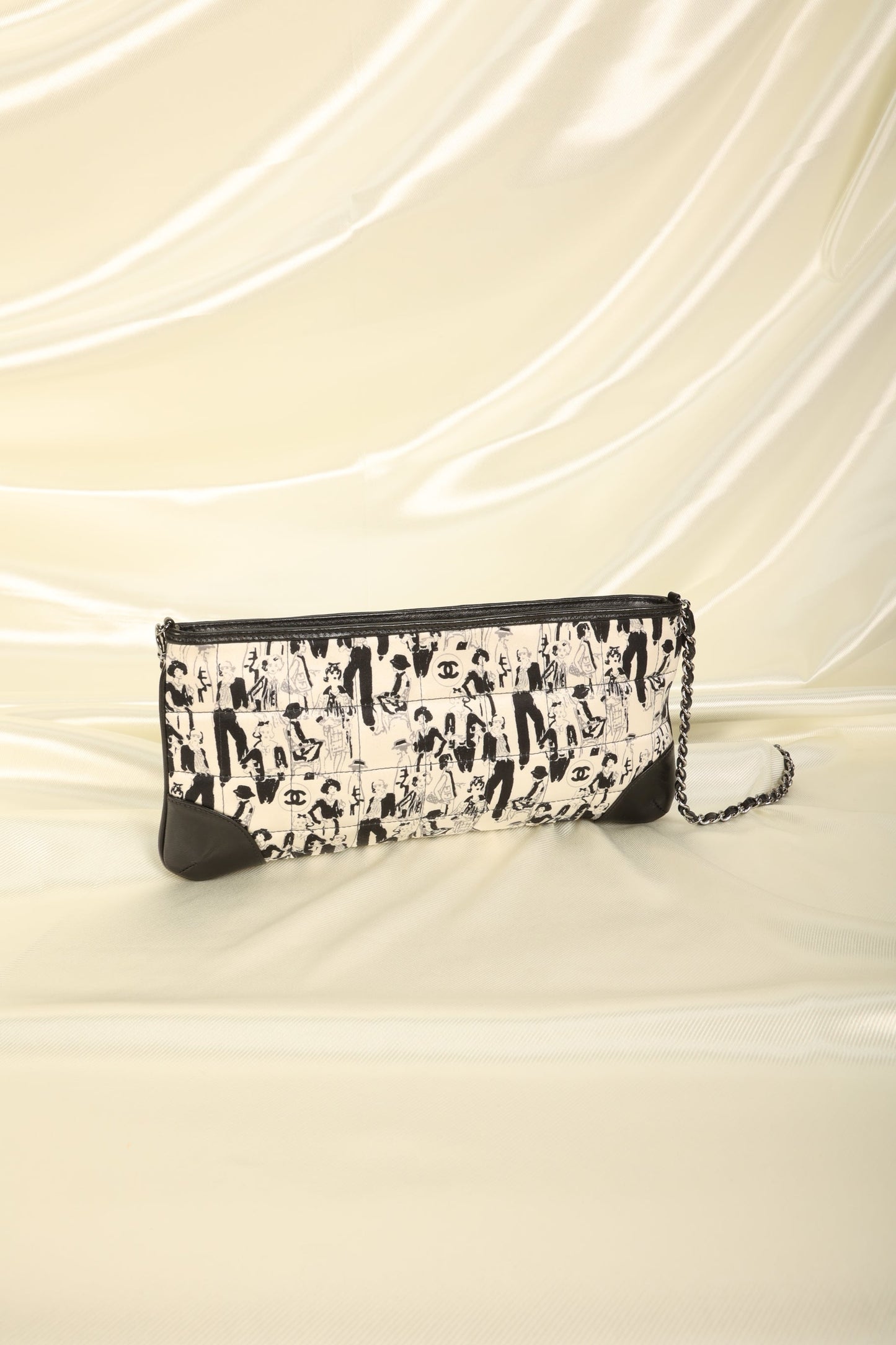 Extremely Rare Chanel Coco Scarf Pochette