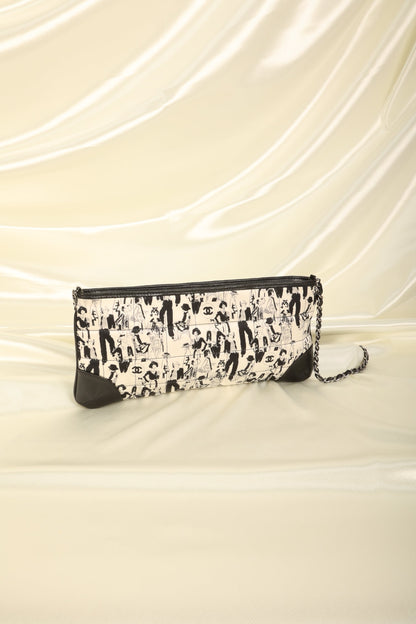 Extremely Rare Chanel Coco Scarf Pochette