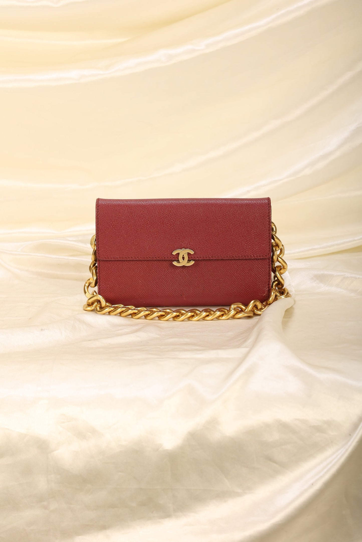 Chanel Caviar Wallet On Chain