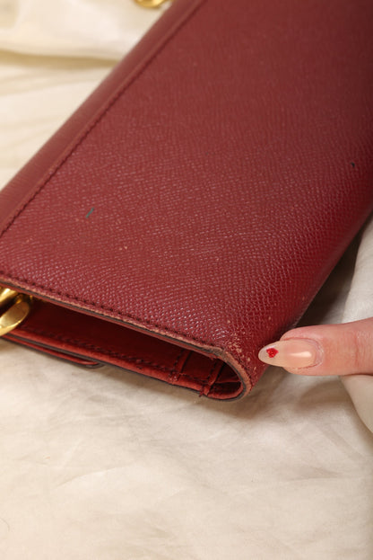 Chanel Caviar Wallet On Chain