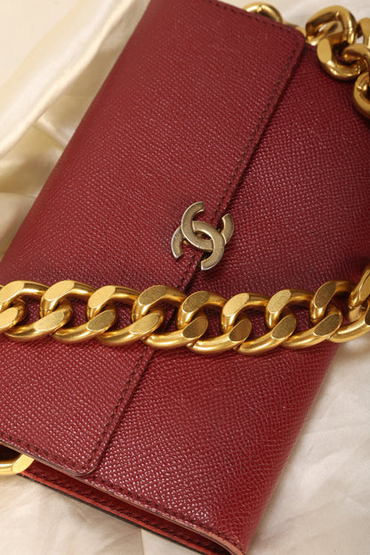 Chanel Caviar Wallet On Chain