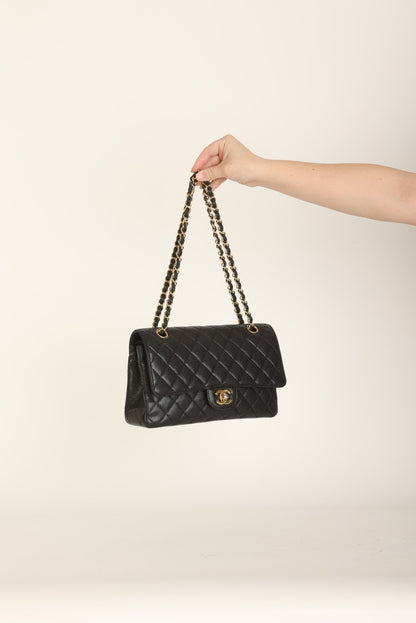 Chanel 2009 Caviar Medium Double Flap