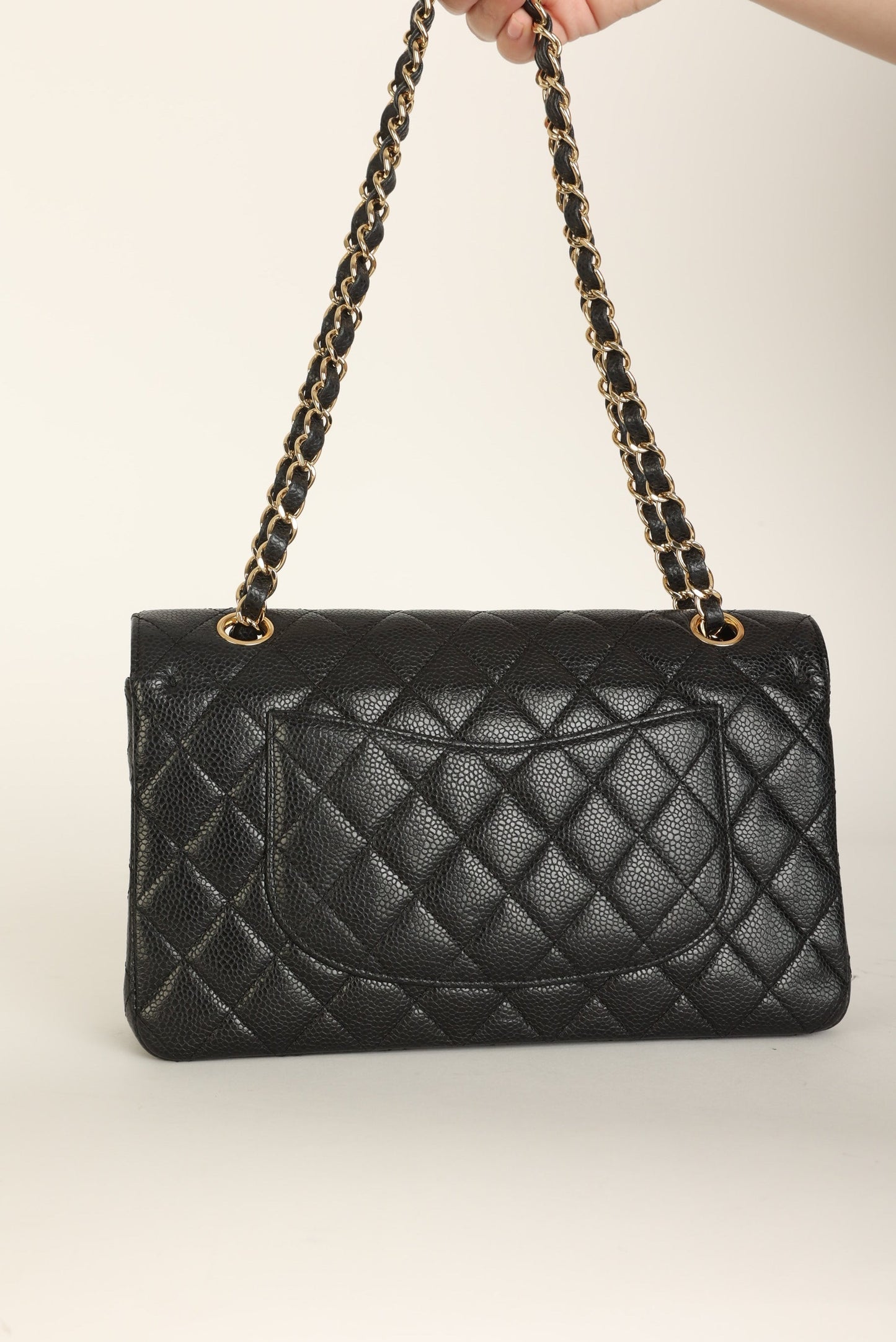 Chanel 2009 Caviar Medium Double Flap