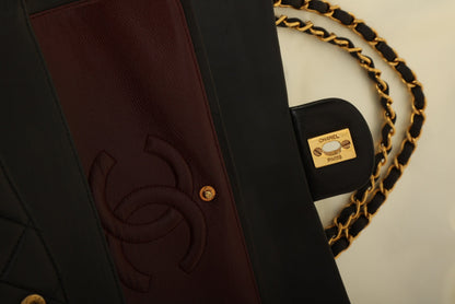 Chanel 1996 Lambskin Medium Double Flap
