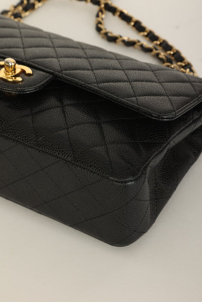 Chanel 2009 Caviar Medium Double Flap