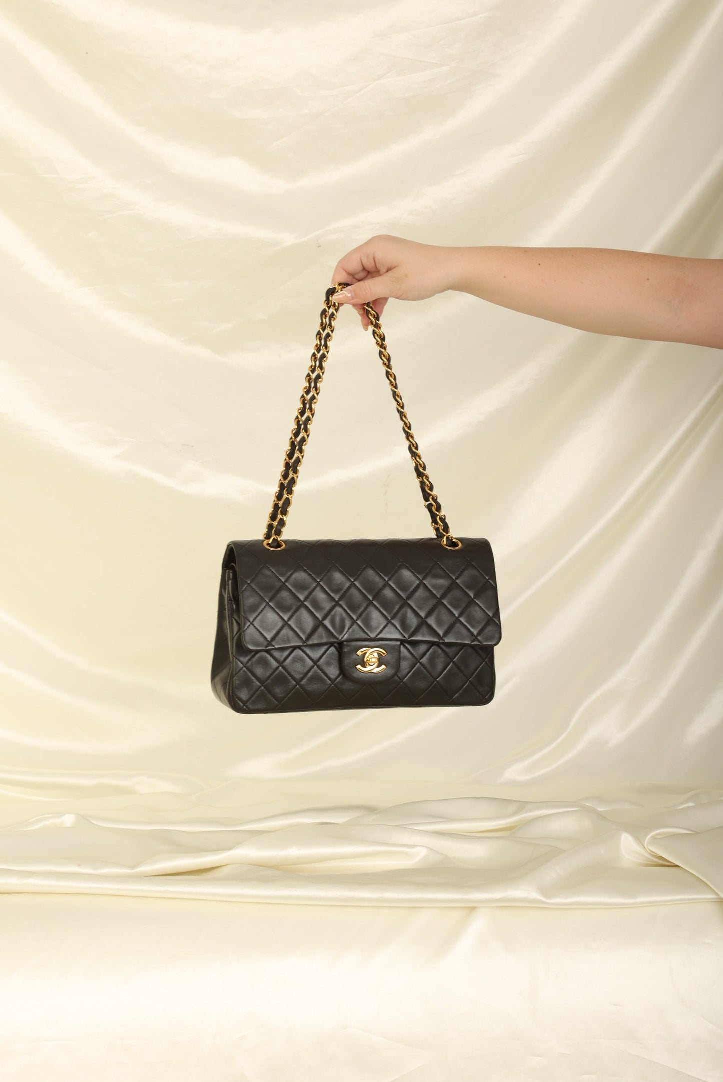 Chanel 1996 Lambskin Medium Double Flap